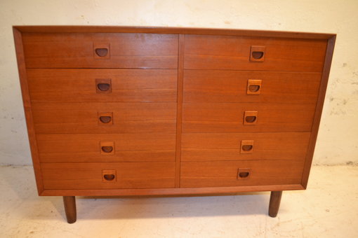 Danish Teak Multi Chest Of Drawers